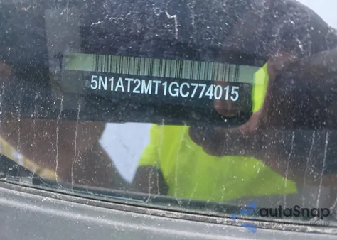 2016 Nissan Rogue Sl из США, поврежденный, VIN 5N1AT2MT1GC774015